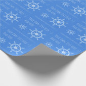 Vorlage für persönliche Geschenke für Sailor Capta Geschenkpapier (Ecke)