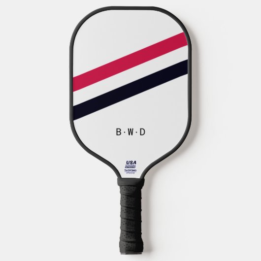 Vorlage für Pickleball-Paddel der Universität Geor Pickleball Schläger (Vorderseite)