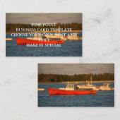 VORLAGE FÜR PINE POINT BUSINESS CARD VISITENKARTE (Vorne/Hinten)