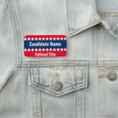 Vorlage für politische Kampagnen Namensschild (Beispiel)