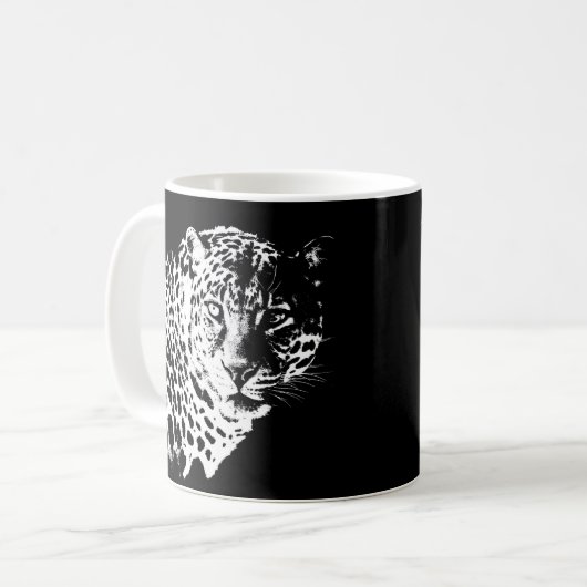 Vorlage für Pop von benutzerdefinierten Leopard-Ge Kaffeetasse (Vorderseite Links)