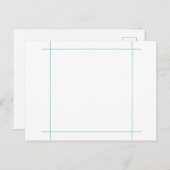 Vorlage für Postkarten (Vorne/Hinten)