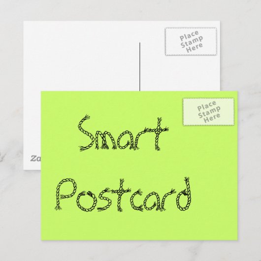 Vorlage für Postkarten (Vorne/Hinten)