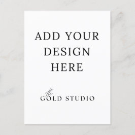 Vorlage für Postkarteneinladungen Postkarte