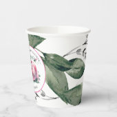 Vorlage für Pumpkin Baby-Duschpapierkästen Pappbecher (Links)