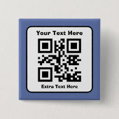 Vorlage für QR-Code mit bearbeitbarem Text Button (Vorderseite)