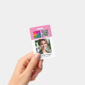 Vorlage für QR-Logos von benutzerdefinierten Mitar Ausweis (Handheld)