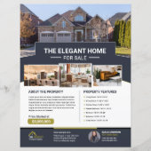 Vorlage für Real-Anwesen-Flyer (Vorderseite)