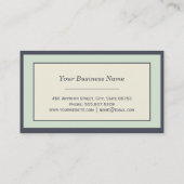 Vorlage für Real-Anwesen Visitenkarte (Rückseite)