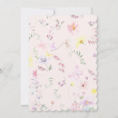 Vorlage für rosa RUBBER DUCK Diaper-Party (Rückseite)