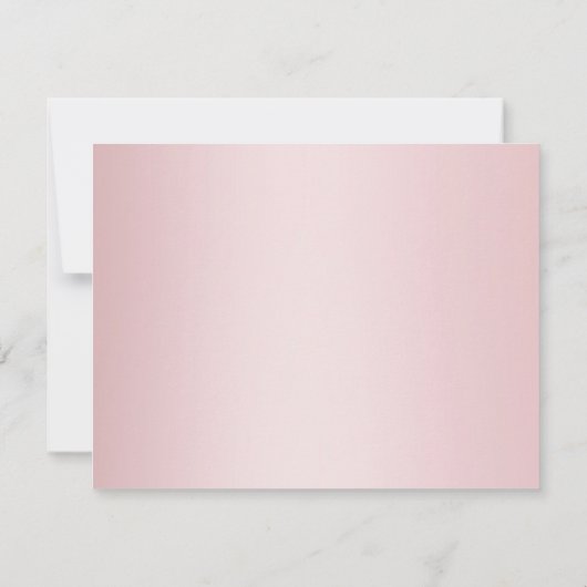 Vorlage für Rose-Gold-Handschrift für Skriptnamen (Rückseite)