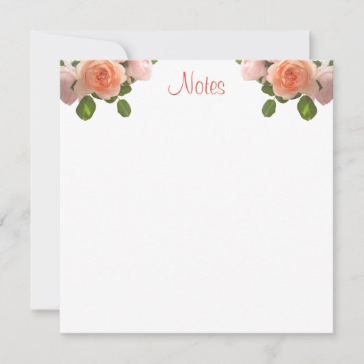 Vorlage für Rose mit Blumenmuster (Vorderseite)