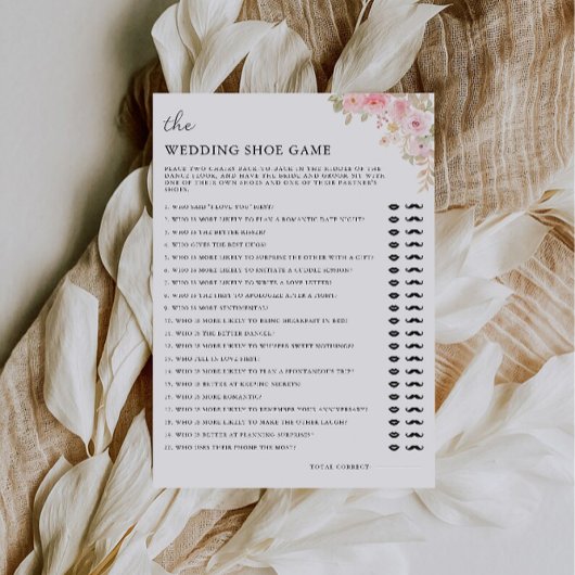 Vorlage für Rose-Shoe-Spiele,