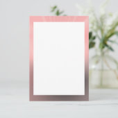 Vorlage für Rose und graue Grenze (Stehend Vorderseite)