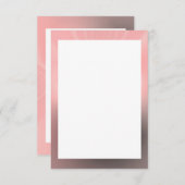 Vorlage für Rose und graue Grenze (Vorne/Hinten)