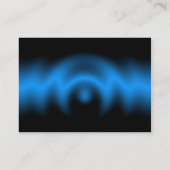 Vorlage für Royally Elegant Blue Business Card Visitenkarte (Rückseite)