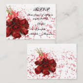 Vorlage für RSVP-Karten (Vorne/Hinten)