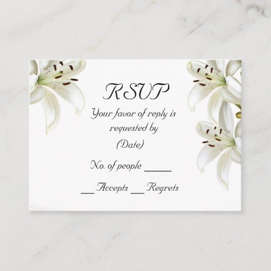 Vorlage für RSVP-Karten (Vorderseite)