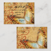 Vorlage für RSVP-Karten (Vorne/Hinten)