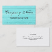 Vorlage für rustikale Visitenkarten Visitenkarte (Vorne/Hinten)