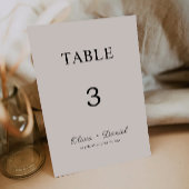 Vorlage für Sage Boho Wedding Table Cards