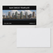 Vorlage für San Diego Business Card Visitenkarte (Vorne/Hinten)