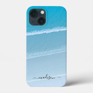Vorlage für Sandseewellen mit Individuelle Name Case-Mate iPhone Hülle