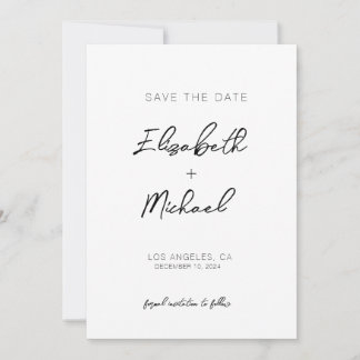 Vorlage für Save the Date