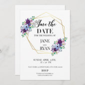 Vorlage für Save the Date (Vorne/Hinten)