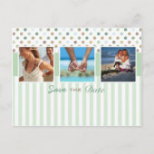 Vorlage für Save the Date drei Fotos (Vorderseite)