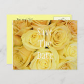 Vorlage für Save the Date nach der Karte (Vorne/Hinten)