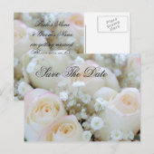 Vorlage für Save the Date nach der Karte (Vorne/Hinten)