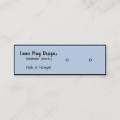 Vorlage für Schmuck-Visitenkarten Mini Visitenkarte (Vorderseite)