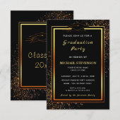 Vorlage für Schwarz-Gold-Abschluss (Vorne/Hinten)