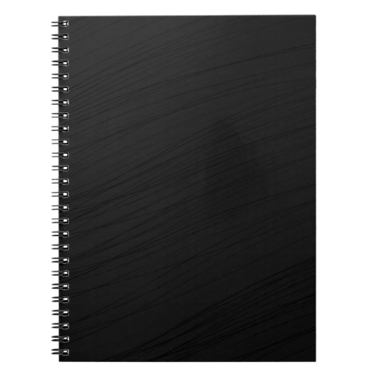 Vorlage für schwarze Hintergrundtextur Notizblock (Vorderseite)