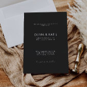 Vorlage für Schwarze Hochzeiten