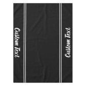 Vorlage für schwarze und weiße Skripte Tischdecke (Vorderseite)