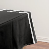 Vorlage für schwarze und weiße Skripte Tischdecke (Beispiel)
