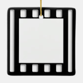 Vorlage für Schwarzweißkino-Filme Keramikornament (Rückseite)