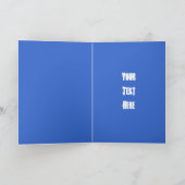 Vorlage für Snowboarder-Grußkarten (Innenseite)