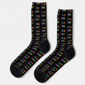 Vorlage für Socken mit Firmenlogo für Werbezwecke (Linkes Detail)