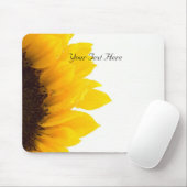 Vorlage für Sonnenblumen, personalisieren Mousepad (Mit Mouse)