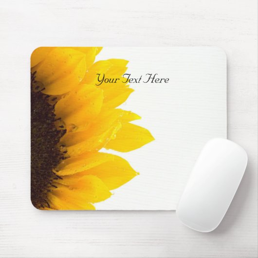 Vorlage für Sonnenblumen, personalisieren Mousepad (Mit Mouse)