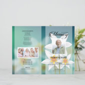 Vorlage für Sonnenblumenbeerdigung (Stehend Vorderseite)