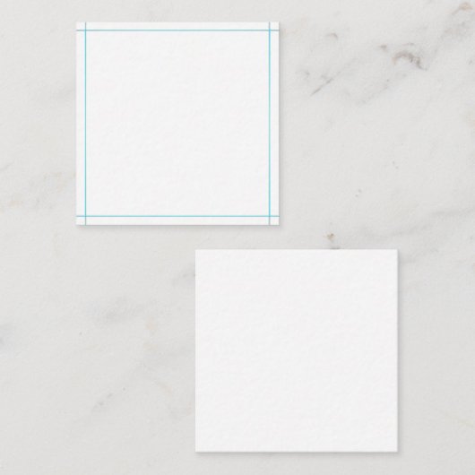 Vorlage für Square Card (Vorne/Hinten)