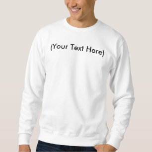 Vorlage für Sweatshirt
