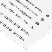 Vorlage für Text-Info-Tabellenvorlagen für benutze Tischdecke (Schrägansicht)
