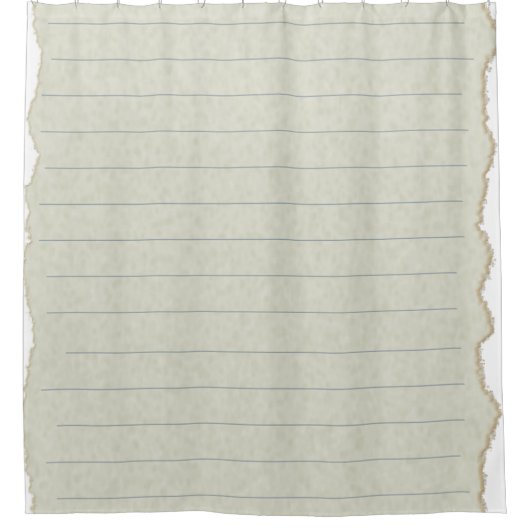 Vorlage für Texturlinien in Papierform Duschvorhang (Vorderseite)