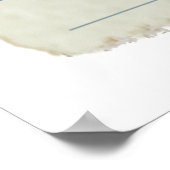 Vorlage für Texturlinien in Papierform Poster (Ecke)