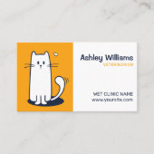 Vorlage für Tierärztliche Visitenkarte (Vorderseite)